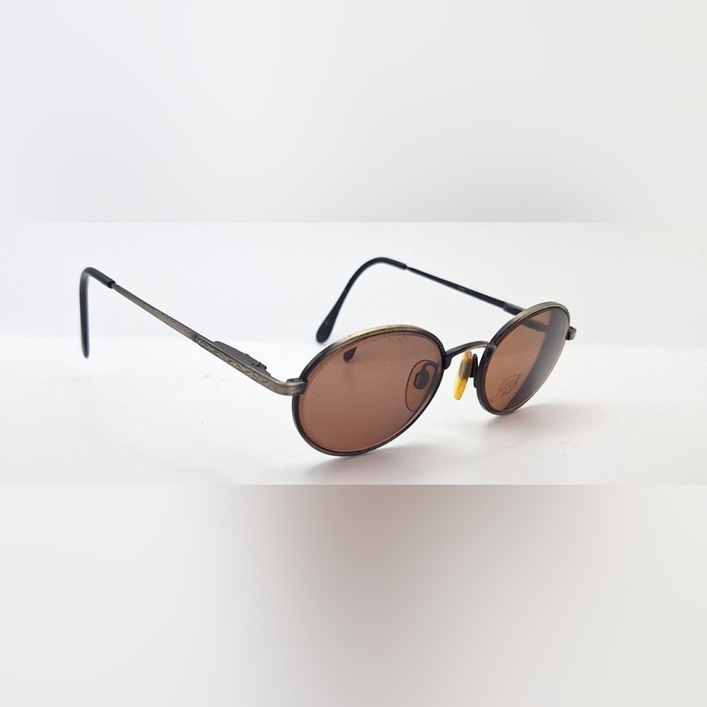 Sensations 515 Silver Antique Oval Sunglasses Frames Only